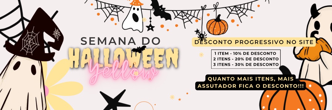 Banner Yellow Papelaria
